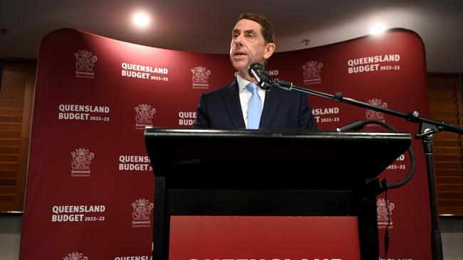 Queensland Treasurer Cameron Dick. Picture: NCA NewsWire / Dan Peled