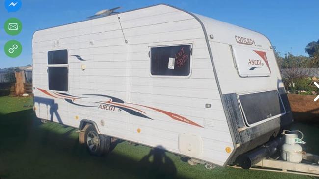 Gumtree sellers are now offering a door-to-door caravan service for desperate renters. Picture: Gumtree