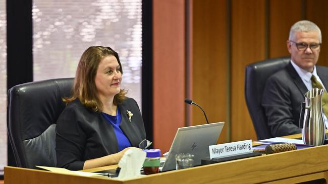 First Ipswich City Council meeting of 2020. Mayor Teresa Harding. Picture: Cordell Richardson