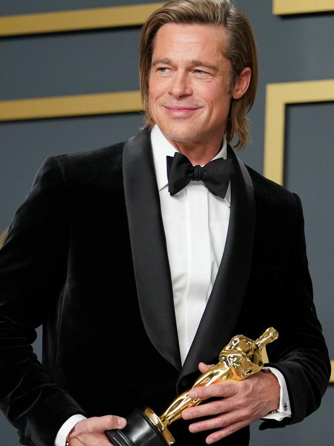 Brad Pitt won an Oscar this year. Picture: Rachel Luna/Getty Images