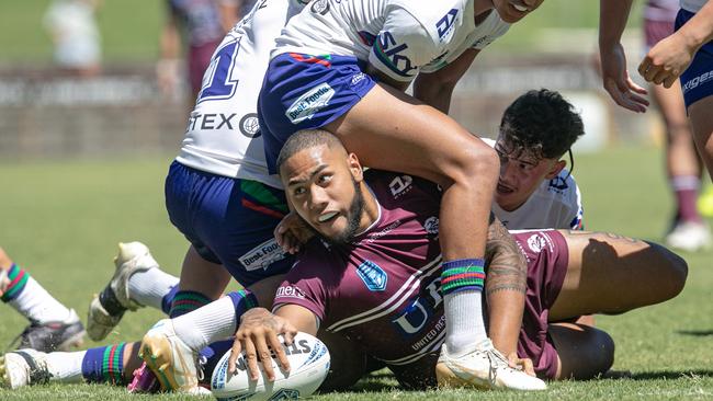 Fakavale Tonga disallowed try Picture: Julian Andrews