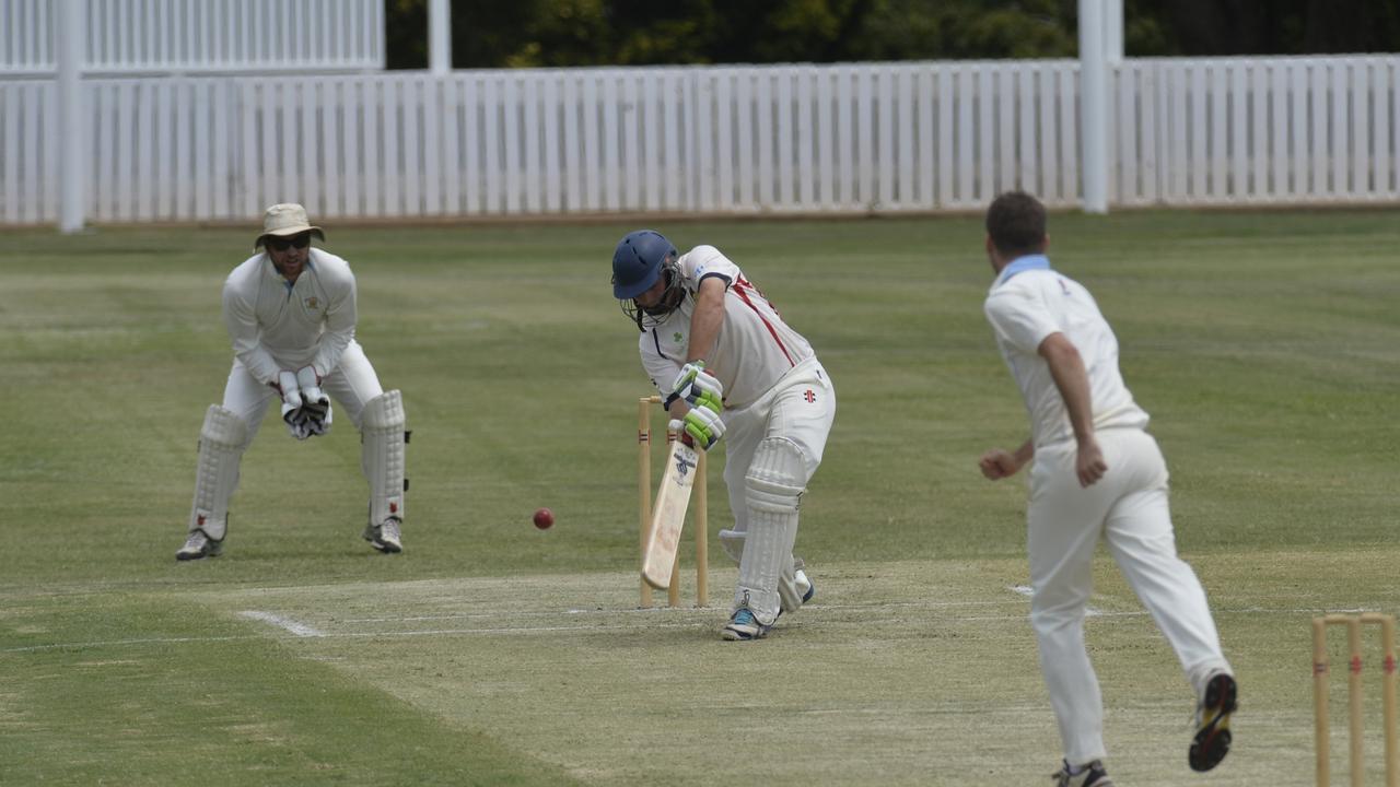 BIG KNOCK: Met-Easts captain Daniel Pollock scored 145 on day one of his side’s clash with University. Picture: Kevin Farmer