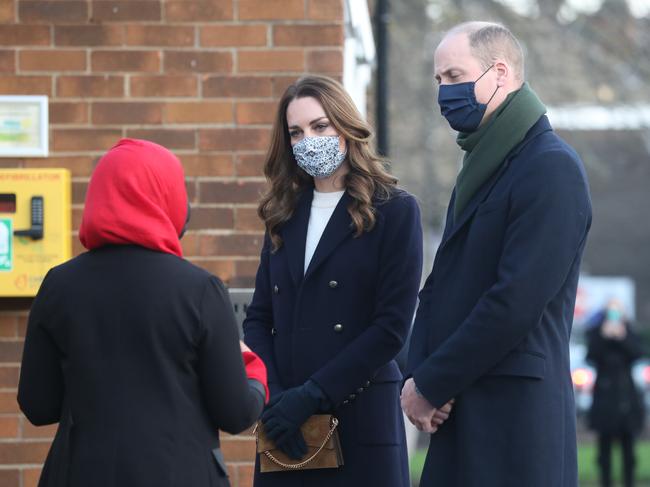 The couple are travelling the UK to thank health workers and essential workers for their efforts during the coronavirus pandemic. Picture: Getty Images