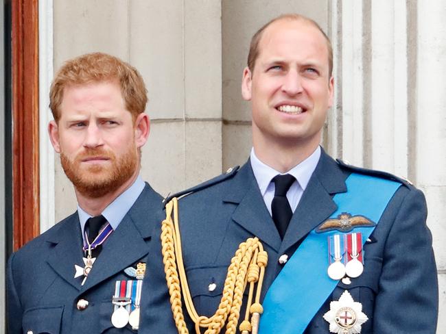 Prince Harry has taken aim at his brother Prince William in his memoir. Picture: Getty