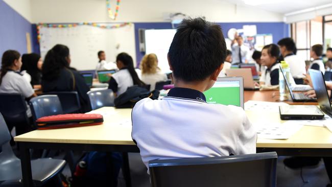 A new report says children struggling in Year 3 are not getting the help they need. Picture: AAP Image/Paul Miller