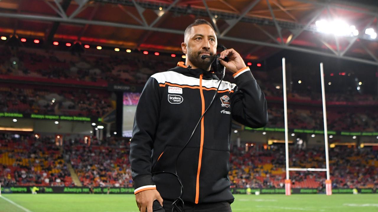 Benji Marshall has learnt plenty after a turbulent first year in charge of the Tigers. Picture: NRL Photos