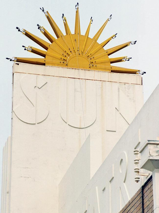 The iconic Sun Theatre in Yarraville.