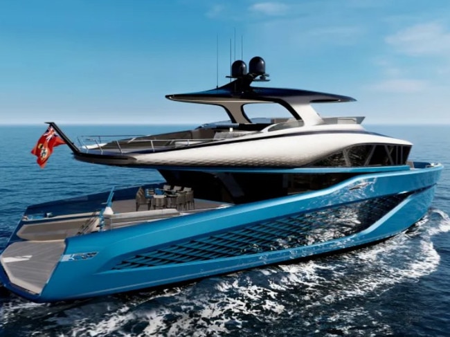 The ship's designers called it their most 'advanced vessel to date'. Picture: Sialia Yachts