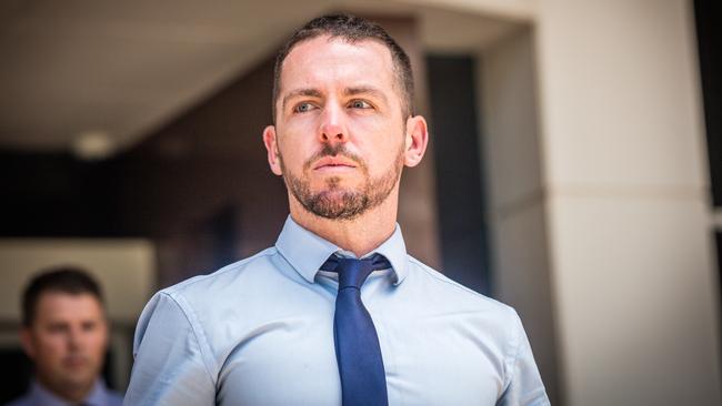 Former NT Police officer Zachary Rolfe. Picture: Glenn Campbell