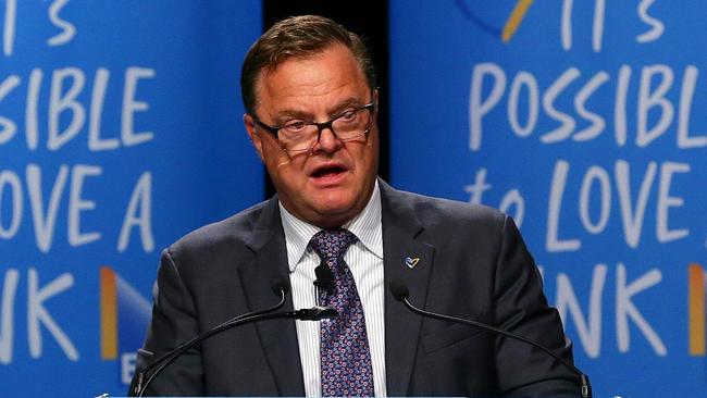 Bank of Queensland’s chief executive officer Jon Sutton announced out-of-cycle rate hikes this week. Picture: Peter Wallis
