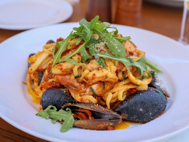 The seafood linguine. Picture: Jenifer Jagielski