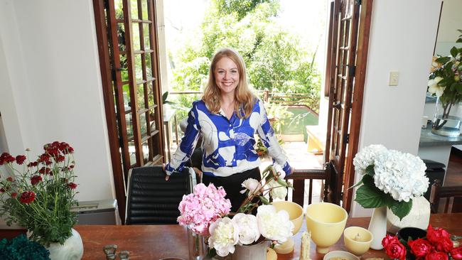 Saskia Havekes says goign to the flower market is still one of the joys in her life. Picture: John Feder.