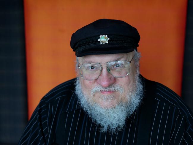 George.R.R.Martin is author and creator of Game of Thrones. George is in Sydney to promote Game of Thrones season four coming in 2014 on Foxtel's Showcase. Pictured at Pullman Quay Grand. Picture Cameron Richardson