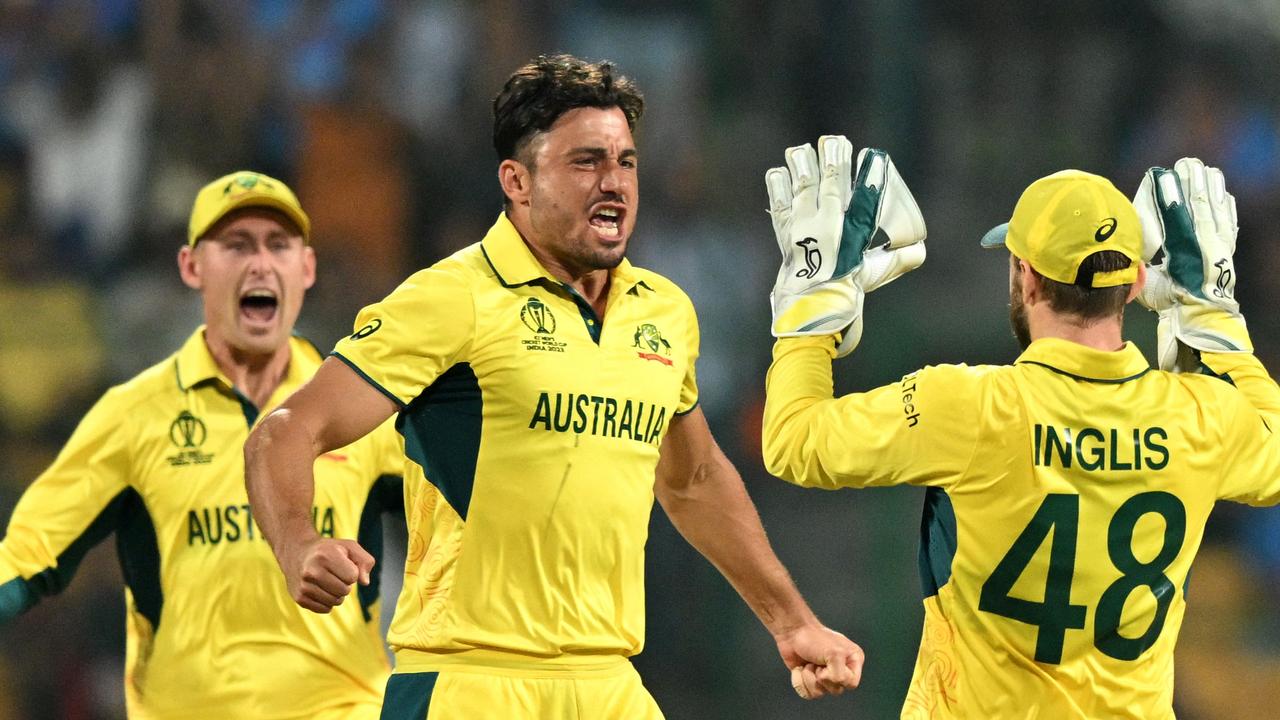 Marcus Stoinis has retired after playing 74 ODIs for Australia (Photo by R.Satish BABU / AFP)