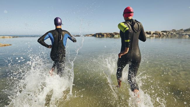 Aerobic exercise, such as swimming, is important for endurance. Picture: istock