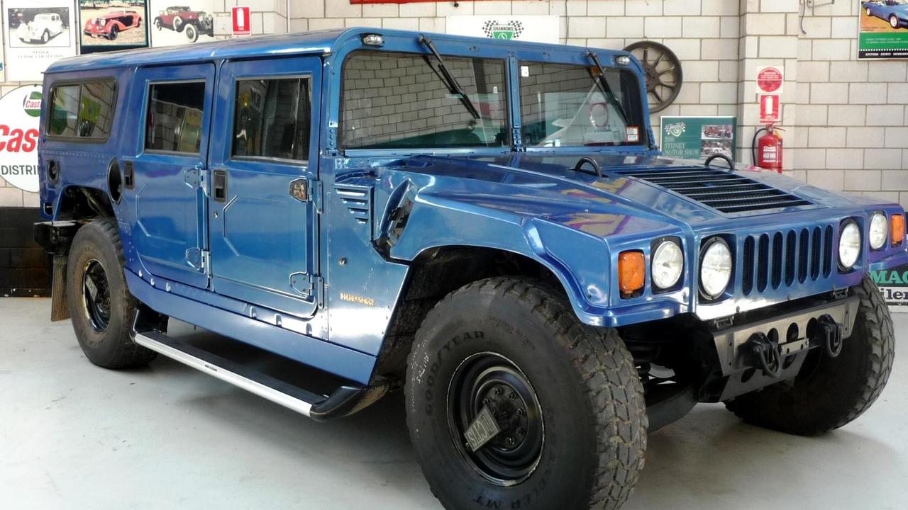 This is a hummer Philippoussis used to own. Source: Supplied.