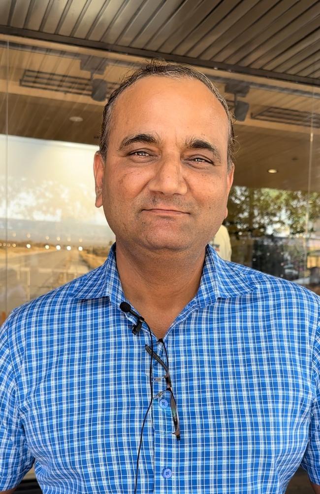 Sandeep Shandilya from Nakara said he would like to see better cultural diversity in the federal parliament. Picture: Annabel Bowles