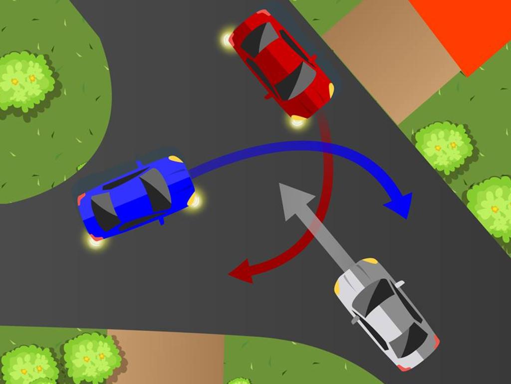 Which car has right of way? Picture: WA Transport