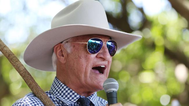 Federal member for Kennedy Bob Katter applauded budget initiatives for regional and remote areas. Picture: Brendan Radke