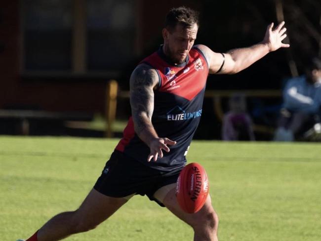 Chris Knapp in action for Eastern Park. Picture: Supplied