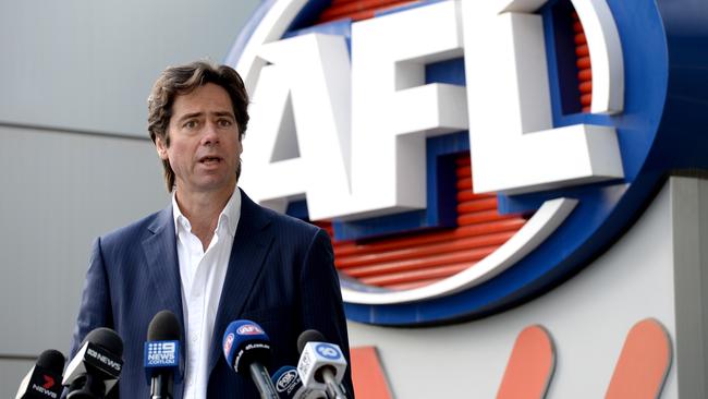 AFL chief executive Gillon McLachlan. Picture: NCA NewsWire/Andrew Henshaw