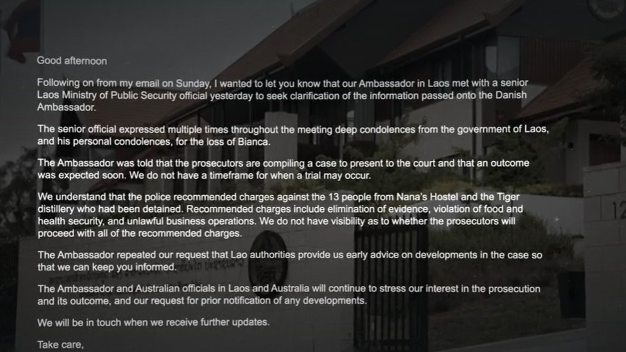 There has been an update about the deaths of two Australian teenagers in Laos. Picture: 60 Minutes