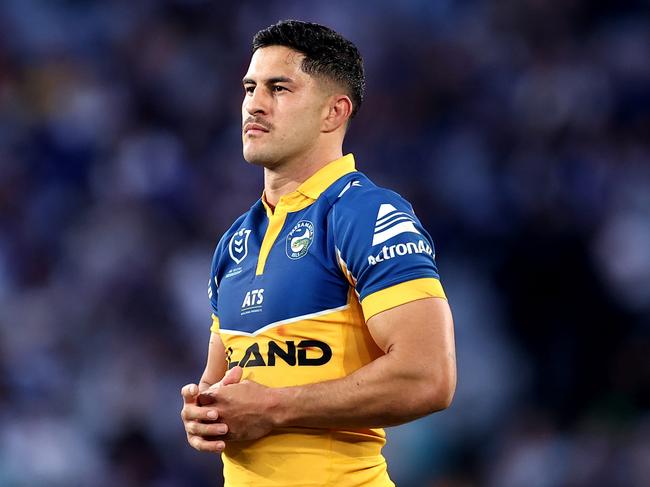 Parramatta Eels star Dylan Brown has received two 10-year, $13 million offers from rival clubs. Picture: Getty Images