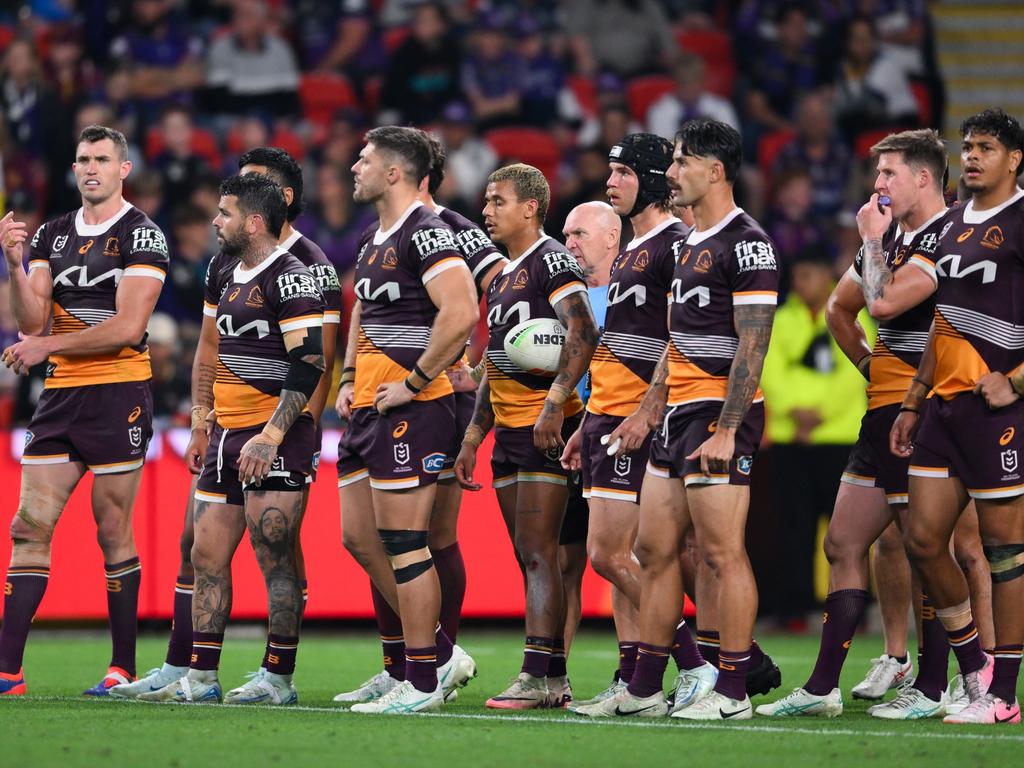 The Broncos’ roster and salary cap distribution needs some work. Picture: Zain Mohammed / NRL Imagery