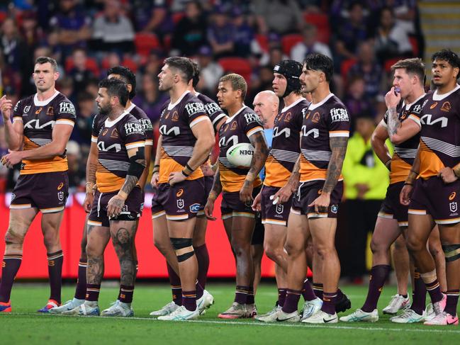 The Broncos’ roster and salary cap distribution needs some work. Picture: Zain Mohammed / NRL Imagery