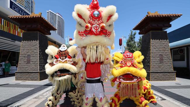 Lunar New Year celebrations in Southport's Chinatown last week. Picture Glenn Hampson