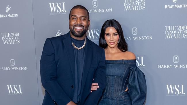 West and Kardashian’s split has become very public. Picture: Mark Sagliocco/WireImage