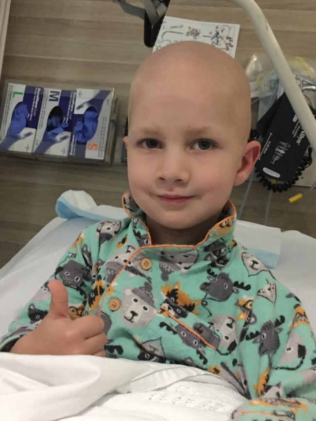 Fred was diagnosed with medulloblastoma when he was aged three.