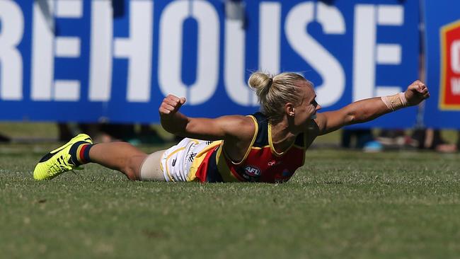 Erin Phillips was the matchwinner against Collingwood. Picture: Wayne Ludbey