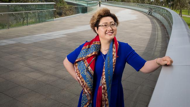 Adelaide-based Chinese entrepreneur Sally Zou. Picture: Jo-Anna Robinson