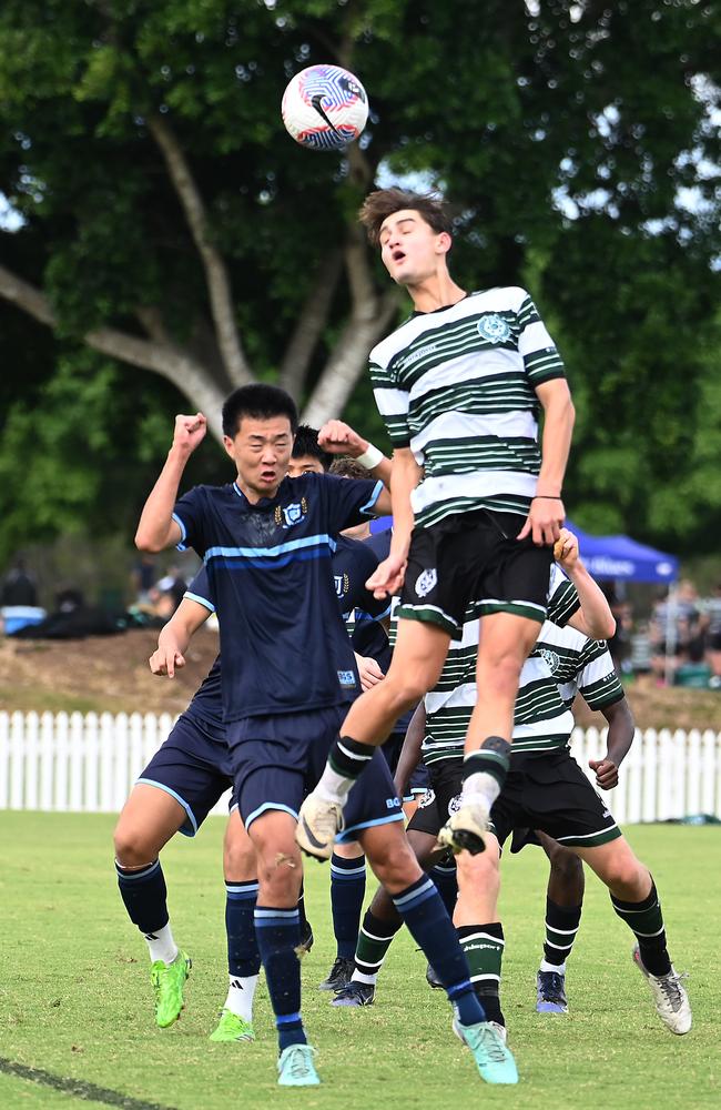 GPS football between BGS and BBC Saturday May 25, 2024. Picture, John Gass