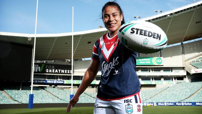 Simaima Taufa adds NRL captain to her list of achievements. Pic: Tim Hunter.