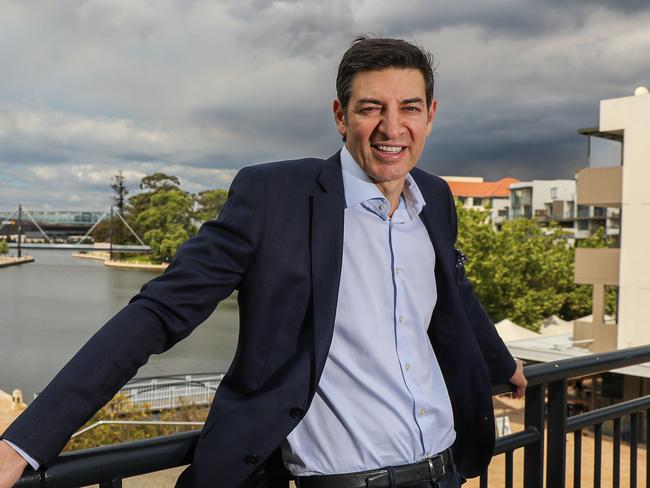 Perth Mayor Basil Zempilas. Picture: Colin Murty/The Australian.