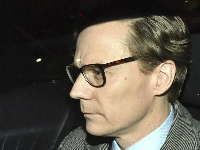 Chief Executive of Cambridge Analytica Alexander Nix. The company has been accused of improperly using information from more than 50 million Facebook accounts. It denies wrongdoing. Picture: AP