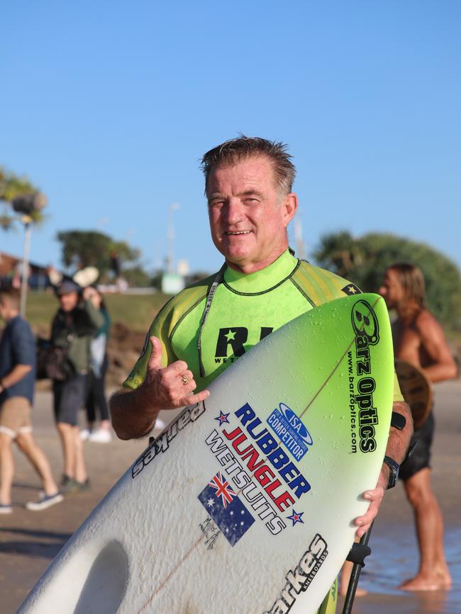 Mark "Mono" Stewart was among those who turned out to protest against the planned Netflix reality show, Byron Baes, on Tuesday, April 20, 2021. Picture: Liana Boss