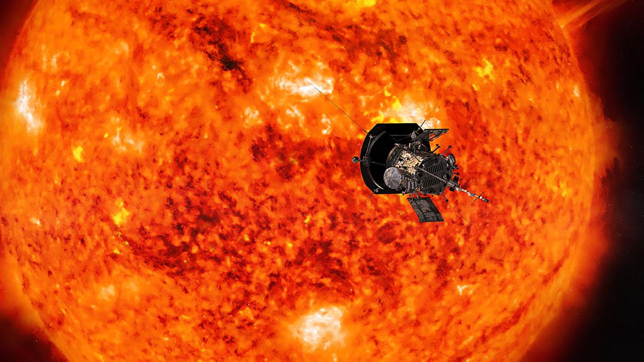 NASA’s Parker Solar Probe has just broken its own record for fastest man-made object in history as part of its mission to get closer to the Sun. Picture: AFP Photo/NASA/Johns Hopkins APL