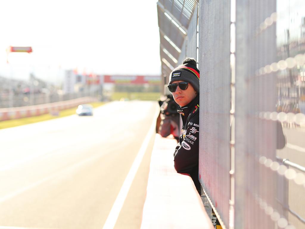 2019 Supercheap Auto Bathurst 1000, Virgin Australia Supercars Championship. #55 Supercheap Auto Racing Chaz Mostert, Ford Mustang GT before the morning practise session. Picture Rohan Kelly