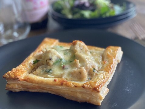 You could make a chicken vol au vent with you Christmas leftovers. Picture: Supplied