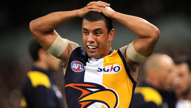 Daniel Kerr played 220 games for the West Coast Eagles. Picture: Daniel Wilkins