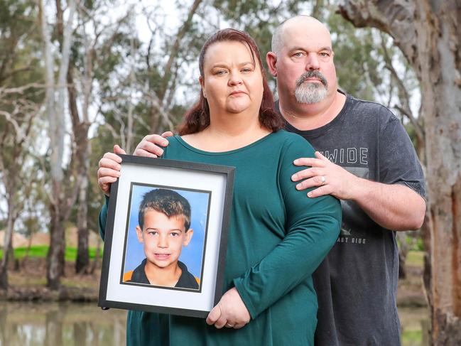 Quad bikes feature for next Thursday, July 1 or July 2 - it is about a new law being introduced in October to put roll bars on new bikes sold in Australia.Dean and Emily Cason. lost their son Sam 10 years ago in a quad bike accident, he was 11, he'd now be 21.... Picture: Tim Carrafa