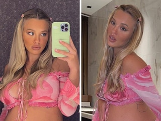 Tammy Hembrow stuns in cut-out crop
