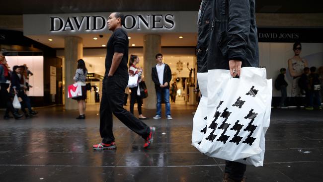 The latest impairment means a total of more than $1.1bn in value has been stripped from David Jones in two years. Picture: Bloomberg