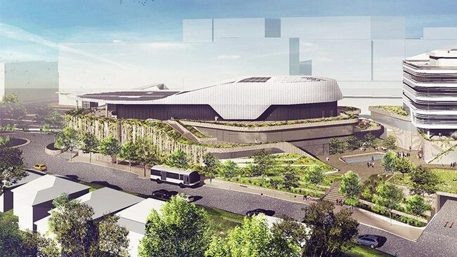 A new multi storey cultural hub valued at more than $100 million is one step closer to replacing the controversial Ryde Civic Centre. Artist impression of Ryde Central.