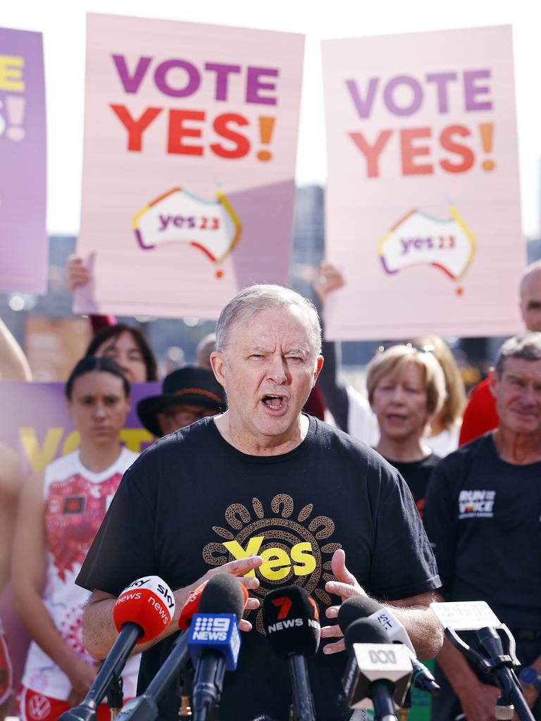 Anthony Albanese is expected to announce the date of the referendum this week. Picture: NCA NewsWire/ Sam Ruttyn