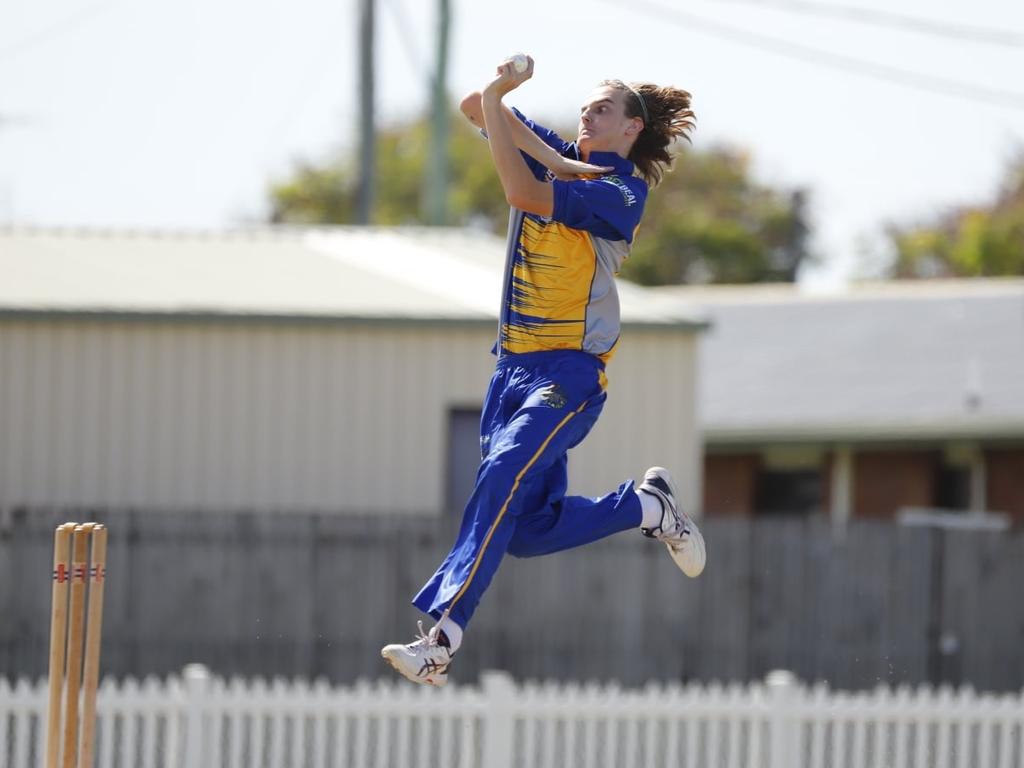 Harrison Holmes for Souths Sharks Cricket Club. Picture: Contributed