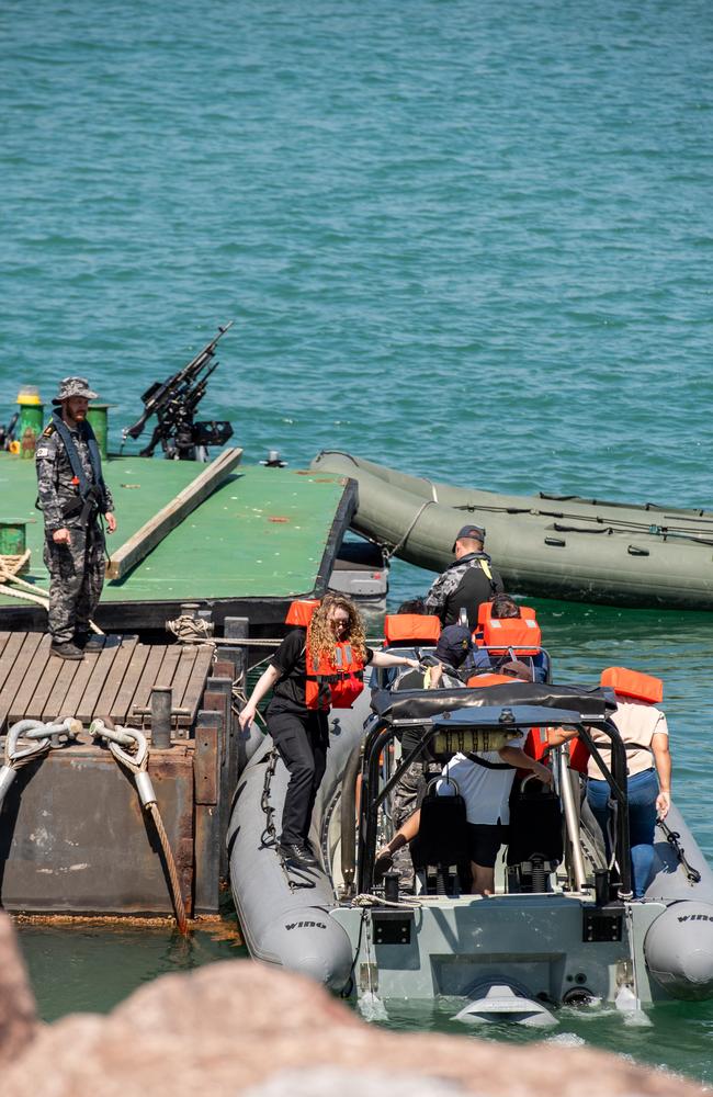 First HMAS Coonawarra open day in seven years. Picture: Pema Tamang Pakhrin